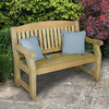 Forest Harvington Wooden Garden Bench 4