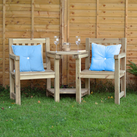 Forest Harvington Wooden Garden Love Seat 6