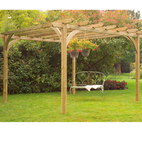 Forest Large Ultima Wooden Garden Pergola Kit 10