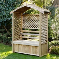 Forest Lyon Garden Arbour Seat 6