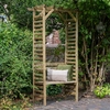 Forest Palma Garden Arbour Seat 4