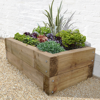 Forest Sleeper Raised Bed 4