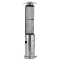 Lifestyle Emporio Flame Gas Patio Heater - Silver