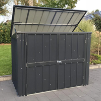 Lotus 6â x 3â Metal Double Bin Store (1.7m x 0.9m)