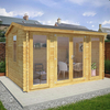 Mercia Director 4m x 3m Garden Office (34mm) - Double Glazed