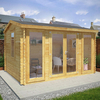 Mercia Director 4m x 3m Garden Office (44mm) - Double Glazed