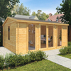Mercia Director 5m x 4m Garden Office (34mm) - Double Glazed