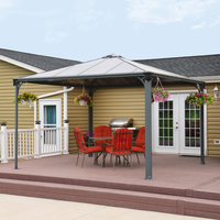 Palram Canopia Palermo 3000-3x3 Garden Gazebo