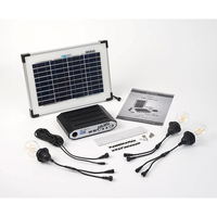 Solartech Premium Garden Building Solar Lighting Kit 5 - Suitable for Gazebos up to 5m x 4m (16