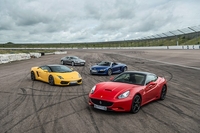 Four Supercar Blast with High Speed Passenger Ride and Photo