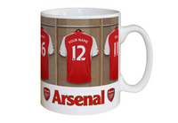 Personalised Arsenal Dressing Room Mug