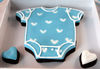 Personalised Baby Boy Biscuit Card