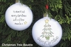 Personalised Christmas Bauble