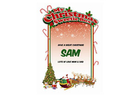 Personalised Christmas Tuck Box