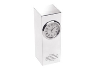 Personalised Column Clock
