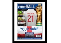 Personalised England Magazine Cover