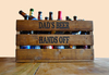 Personalised Vintage Beer Crate