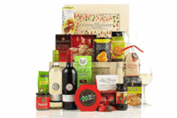 Personalised Wooden Box Hamper