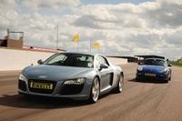 Porsche vs Audi R8 Driving Experience at Thruxton