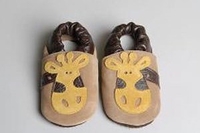 Sand Giraffe Shoo Shoos (Ages 0-6 Months)