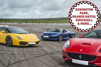 Triple Supercar Driving Blast at a Top UK Race Track