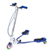 Evo Junior V-Flex Tri Scooter with Light up Wheels Dark Blue