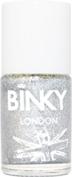 Binky London Textured Glitter Nail Polish 12ml Silver Sparkler