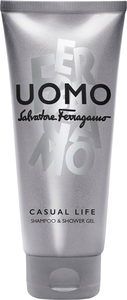 Salvatore Ferragamo Uomo Casual Life Shampoo & Shower Gel 200ml