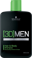 Schwarzkopf Professional [3D]MEN Hair & Body Shampoo 250ml