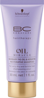 Schwarzkopf Professional BC Bonacure Oil Miracle Barbary Fig & Keratin Restorative Shampoo 30ml Trial Size