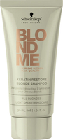 Schwarzkopf Professional BlondMe All Blondes Keratin Restore Blonde Shampoo 30ml Trial Size