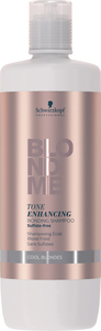 Schwarzkopf Professional BlondMe Cool Blondes Tone Enhancing Bonding Shampoo 1 litre