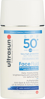 Ultrasun Face Fluid Brightening,  Anti-Spot and Anti-Pollution SPF50+ 40ml