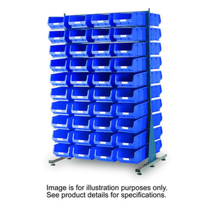 Barton Storage Barton Storage 011530C MDS1.5 Spacemaster Double Sided Starter Kit With 56 TC5 Bins