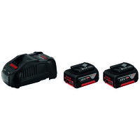 Bosch Bosch Battery Starter Set: 2 x GBA 6.0Ah CoolPack (18 V) & 1 x GAL1880 Charger