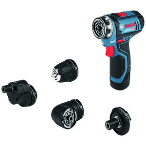 Bosch Bosch GSR 12 V-15 FC Professional 10.8/12 V FlexiClick Drill Driver With 2x2.0Ah Batteries