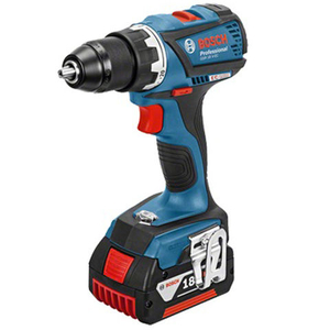 Bosch Bosch GSR18V-EC Professional Cordless Drill/Driver with 2x4.0Ah Batteries