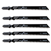 Bosch Bosch T111C Jigsaw Blades Wood/Plastic 5 Pack