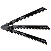 Bosch Bosch T111C3 - Wood Cutting Jigsaw Blades 3 Pack