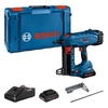 Bosch Professional 18V Bosch GNB 18V-38 BiTurbo Brushless Concrete Nail Gun with 2 x ProCore 4Ah Batteries,  Charger & XL-BOXX