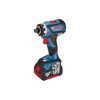 Bosch Professional 18V Bosch GSR 18 V-60 FCC 18V Flexiclick Drill Driver (Bare Unit) L-BOXX + Chuck and Hammer Attachment