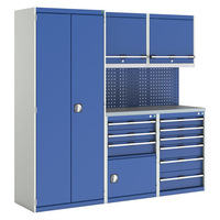 Bott Bott Cubio Modular Workshop with 5 Units - Blue