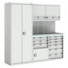 Bott Bott Cubio Modular Workshop with 5 Units - Light Grey