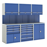 Bott Bott Cubio Modular Workshop with 6 Units - Blue