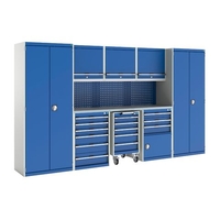 Bott Bott Cubio Modular Workshop with 8 Units - Blue