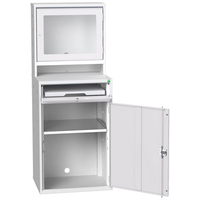 Bott Bott Verso 1 Shelf Flat Screen Computer Cupboard 650x550x1650mm