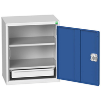 Bott Bott Verso Economy 2 Shelf and Drawer Wall Cupboard 525x350x600mm