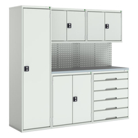 Bott Bott Verso Modular Workshop with 5 Units - Light Grey