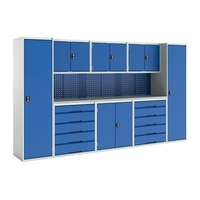 Bott Bott Verso Modular Workshop with 8 Units - Blue