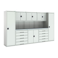 Bott Bott Verso Modular Workshop with 8 Units - Light Grey